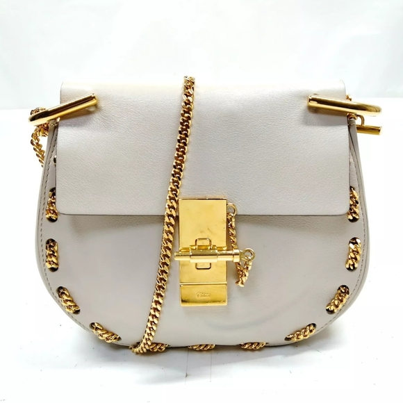 Chloe Crossbody Shoulder Leather Bag - Picture 1 of 9